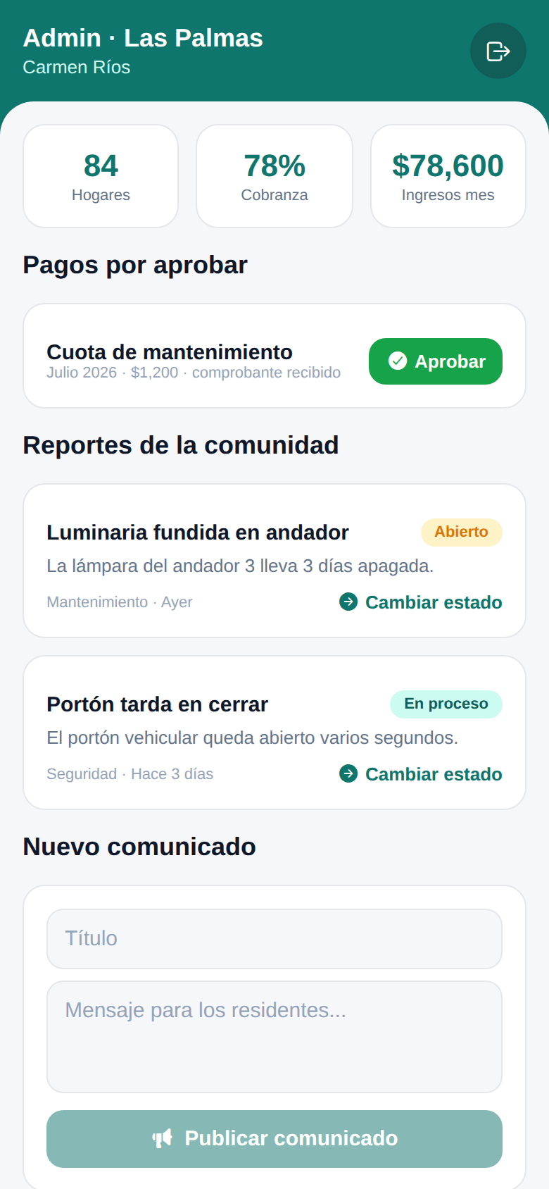 Pagos por aprobar